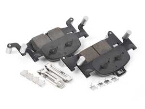 ES#4669235 - 17-1897 - Z17 Evolution Ceramic Front Brake Pad Set - Low-dust and noise-free premium ceramic brake pads with hardware - Power Stop - Audi