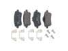 ES#4738972 - 0004206504 - Rear Brake Pad Set - does not include brake wear sensors - Ferodo - Mercedes Benz