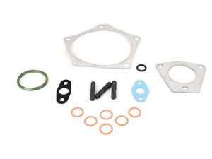 ES#4709391 - 172-784-0371 - Porsche Cayenne 4.8L V8 500-550HP RS 2008-2018 Left & Right Side Turbocharger (TD04HL) - Installation Kit - Hardware and gaskets used for turbocharger mounting - D&W Diesel - Porsche