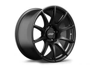 ES#4742571 - SM101885ET45SKT1 - 18" APEX SM-10 Wheels - Staggered Set Of Four - Flow Formed 18x8.5" ET45 / 18x11" ET60 5x130 - Satin Black - APEX Wheels - Porsche
