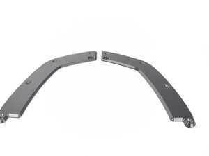 ES#4699452 - 9-BM46M30-000 - Custom Fit Front Bumper Protection Skid Plates - ProTEKt - BMW