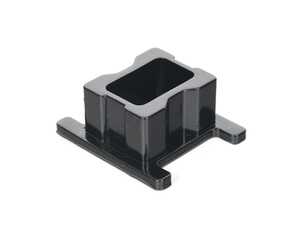 ES#4726361 - PFF3-726BLK - VW/Audi/Porsche Transmission Mount Insert - Black Series - Designed to limit excessive movement of the transmission under load by providing additional stability to the mount! - Powerflex Black Series - Audi Volkswagen Porsche