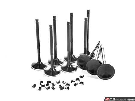 ES#4742553 - vwivn-1002s-8KT - Intake Valve - Standard Size - Set Of 8 - Stainless Steel Valves and a complete set of keepers to rebuild your engine. - Supertech - Audi Volkswagen