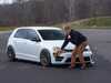 ES#4708407 - 014468la01KT - MK7/MK7.5 GTI/Golf R Functional Aerodynamic Front Splitter  - Combine function, form and aesthetics to provide an increase in downforce without additional drag! - ECS - Volkswagen