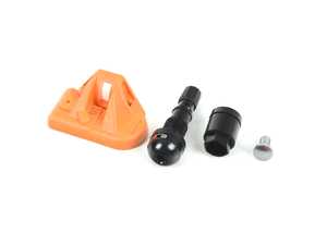 ES#4666674 - HW-HUF-TPM-UVS70 - Porsche RDE-011 TPMS Sensor With Black Metal Valve Stem - Priced Each - Fits Porsche 987.2, 981, 997.2, 991.1 - Huf - Porsche