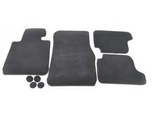 ES#4199132 - 51478074063 - F87 Floor Mat Set - Kontrast Orange - Complete set of four - Genuine BMW - BMW