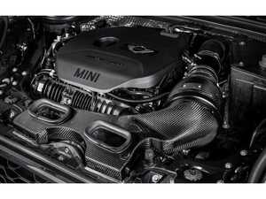 ES#4361398 - EVE-F60-CF-INT - Eventuri F60 MINI Cooper Countryman S / JCW Carbon Fiber Intake - PRE LCI - Does not have the hood scoop design as the F56 version in pictures. Closed off and in carbon fiber. - Eventuri - MINI