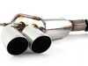 ES#11857 - FE100035 - Quad Tip 3" Turbo-Back Exhaust - Designed for an aggressive look when paired with an Oettinger rear bumper - APR - 