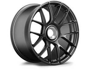 ES#4743151 - EC7RS19146SMBKKT - 19" APEX EC-7RS Wheels - Staggered Set Of Four  - Forged 19x9.5" ET50 / 19x12" ET46 Porsche Center Lock - Satin Black - APEX Wheels - Porsche