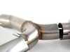 ES#11857 - FE100035 - Quad Tip 3" Turbo-Back Exhaust - Designed for an aggressive look when paired with an Oettinger rear bumper - APR - 