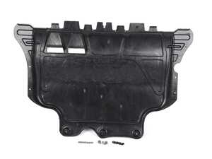 ES#3741077 - 3q0825236cKT -  Front Belly Pan Kit - Includes a new belly pan with installation hardware - Genuine Volkswagen Audi - Volkswagen