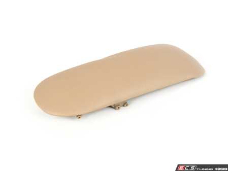 ES#4419871 - 51166954297BE - Armrest Pad For Center Console With Armrest Leatherette - Beige - Replace your broken and non locking armrest - ECS - MINI