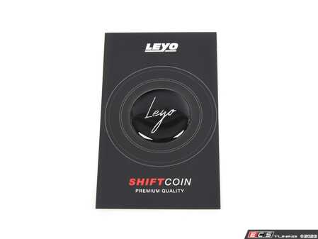 ES#4715383 - FC023-01 - Leyo Signature Shift Coin - Practicality in Style. Made to fit all Leyo Motorsport DSG/Manual shift knobs. - LEYO - Audi Volkswagen