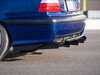 ES#4736871 - 047602la01KT - E36 M3 Street Flow Rear Diffuser - Add-on diffuser to deliver a true motorsport look to your M3. Fastens seamlessly to the bottom of the rear bumper giving a platform to show off your exhaust and complete the rear end of the E36. - ECS - BMW
