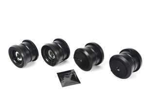 ES#4701652 - POW-079 - Polyurethane Front Subframe Bushings - Set of Four - Offers more precise feel and quicker reactions to steering input while eliminating unwanted suspension movement - Verkline - Audi