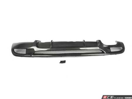 ES#4716336 - E82MTCFDIF - M-Tech Carbon Fiber Rear Diffuser - E82 1-Series - Give your 1-Series a more aggressive look! - Suvneer - BMW