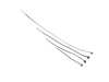 ES#4743069 - 003665SCH01A - Cable Zip Ties - 400 Piece Variety Pack - A pack of 400 cable zip ties, including sizes of 4 inch, 6 inch, 8 inch, and 12 inch. - Schwaben - Audi BMW Volkswagen Mercedes Benz MINI Porsche