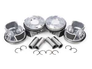 ES#4505107 - 182834450 - Sneed4Speed Street Series Piston Set Of 4 - N18 Plus Size 77.50mm (+0.50) - Performance pistons in plus size. "0.50" will be printed on the pistons. Please inspect before install. - Sneed4Speed - MINI