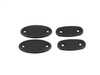 ES#4507161 - RGE30VDP - Race German E30 Visor Delete Plates - Remove the unsightly holes left by deleting trim! - Race German - BMW