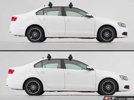 ES#4709139 - 051126LA01 - MK6 Jetta / Jetta GLI Lowering Spring Set - Dramatically improve looks and handling with and average lowering up to 1.6" front and rear. - ECS - Volkswagen