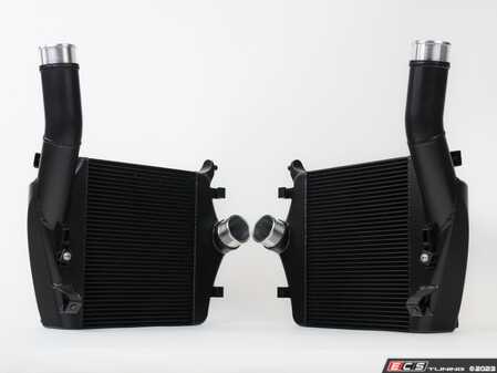 ES#4745277 - 8280B - SQ7/SQ8 High-Performance Intercooler System - Thermal Black Finish - Features 100% TIG Welded Formula-1 Performance Grade Cores by PWR and true Plug-and-Play Drop-in Fit Installation. - CSF - Audi