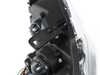 ES#3021236 - 2LHPE8708TM - 1 SERIESCHROME PROJECTOR HEADLIGHT - LED light strip & Standard turn signal lights - Matte Black Housing/Clear Lens - Spec-D Tuning - BMW