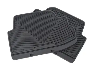 Rear All-Weather Floor Mats - Black