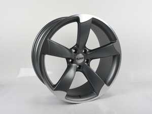 ES#4745142 - 628-13sd1 - Alzor 20" Style 628 (20x9.0, ET30, 5x112, 66.6CB) - Matte Gunmetal/Machine Face*Scratch And Dent* - 20"x9" ET30 5x112 - Matte Gunmetal/Machine Face - Scratch & Dent - Audi
