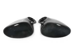 ES#4715798 - ATK-BM-0148 - Replacement Carbon Fiber Mirror Covers - BMW E46 M3 - Replace your damaged, lost, or faded M3 mirror covers with these carbon fiber examples! - AUTOTECKNIC - BMW