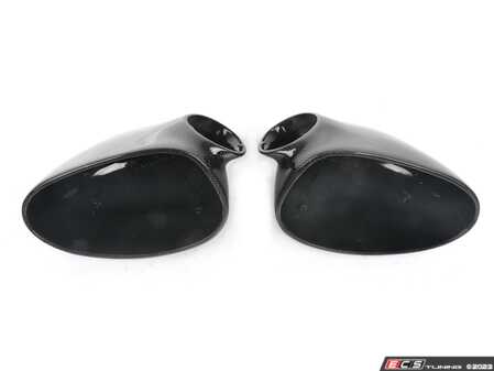ES#4715798 - ATK-BM-0148 - Replacement Carbon Fiber Mirror Covers - BMW E46 M3 - Replace your damaged, lost, or faded M3 mirror covers with these carbon fiber examples! - AUTOTECKNIC - BMW
