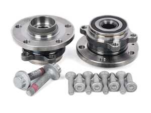 ES#4730238 - 1k04076211KT - Wheel Bearing & Hub Assembly Kit - Includes both wheel bearing/hub assemblies with hardware - Genuine Volkswagen Audi - Audi Volkswagen