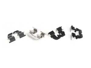 ES#4170985 - HK1-31044 - Brake Hardware Clips - Set of Four  - Attaches to the caliper and allows the brake pads to slide - R1 Concepts - MINI