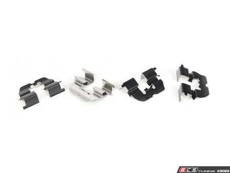 ES#4170985 - HK1-31044 - Brake Hardware Clips - Set of Four  - Attaches to the caliper and allows the brake pads to slide - R1 Concepts - MINI