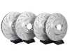 ES#4745170 - 34112284809sKT - Front & Rear Performance Brake Service Kit - Upgrade Your F8X's Braking Capabilities with ECS V5 Rotors and EBC RedStuff Performance pads - Assembled By ECS - BMW