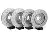 ES#4745170 - 34112284809sKT - Front & Rear Performance Brake Service Kit - Upgrade Your F8X's Braking Capabilities with ECS V5 Rotors and EBC RedStuff Performance pads - Assembled By ECS - BMW