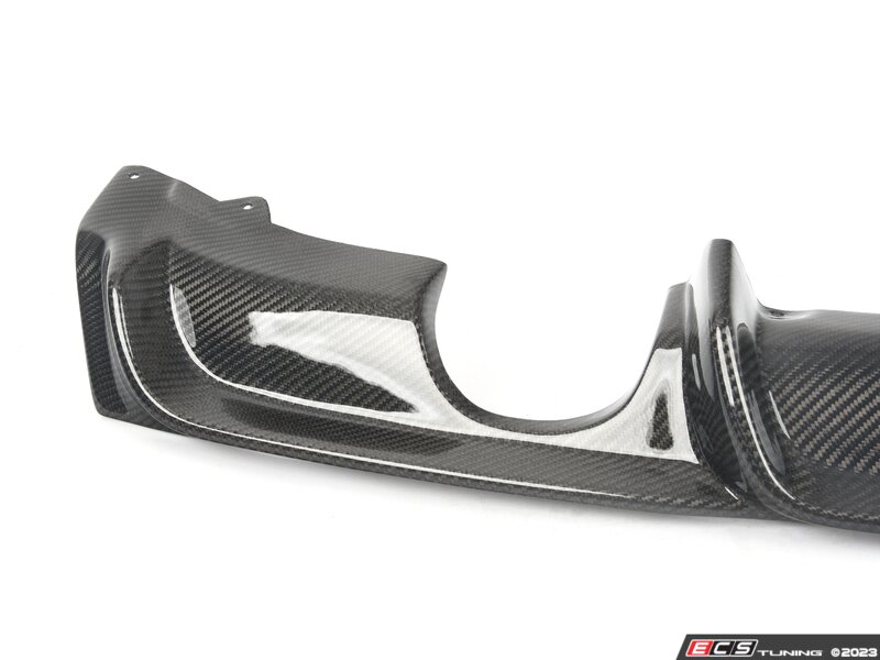 Suvneer - F30F1DIF335 - F1 Style Carbon Fiber Diffuser With Brake Light ...