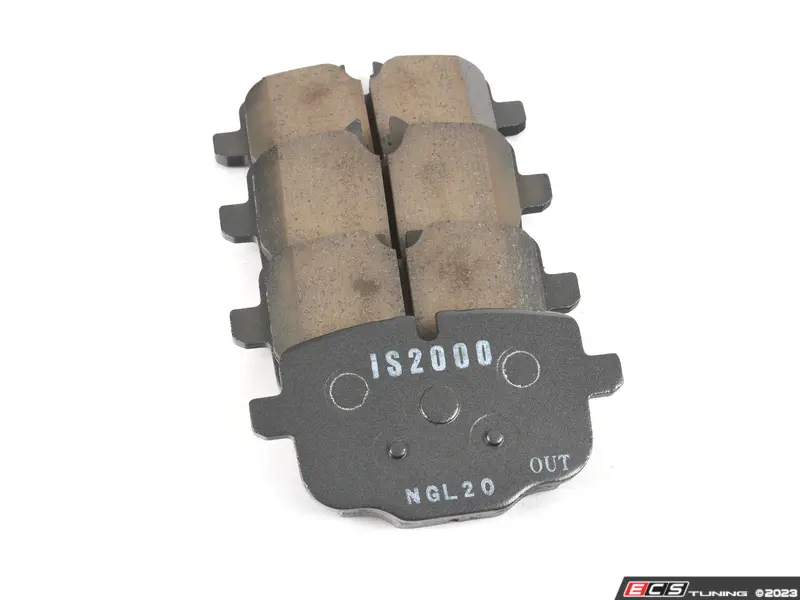 iSWEEP - 1747.IS2000 - ISWEEP Rear Brake Pads - IS2000 Street