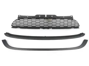 JCW Style Grille Set (Stock Bumper) - Matte Black