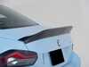 ES#4876694 - 050581LAEBKT - G87 M2 Gloss Black High Kick Spoiler & Rear Diffuser - Transform the entire rear end of your G87 M2! - Enthusiast Bundles - BMW