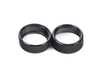ES#4623652 - L080B - Billet Aluminum Trim Knobs - Black - Add a sophisticated touch to your vehicle's interior. - LEYO - Volkswagen
