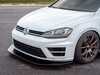 ES#4708407 - 014468la01KT - MK7/MK7.5 GTI/Golf R Functional Aerodynamic Front Splitter  - Combine function, form and aesthetics to provide an increase in downforce without additional drag! - ECS - Volkswagen