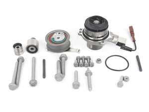 ES#4140256 - 04l109119dktKT - Timing Belt Kit - Includes timing belt, water pump, and related hardware - Assembled By ECS - Volkswagen