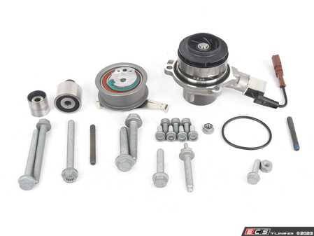 ES#4140256 - 04l109119dktKT - Timing Belt Kit - Includes timing belt, water pump, and related hardware - Assembled By ECS - Volkswagen