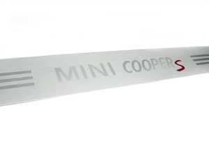 ES#129144 - 51717200469 - Cooper S Logo Door Sill For Rocker Panel Cover - Priced Each - Replace or upgrade your MINI sills - Genuine MINI - MINI