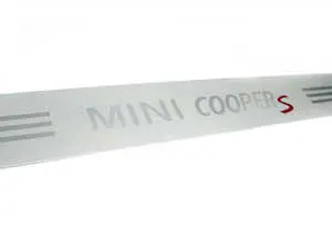 Cooper S Logo Door Sill For Rocker Panel Cover - Priced Each