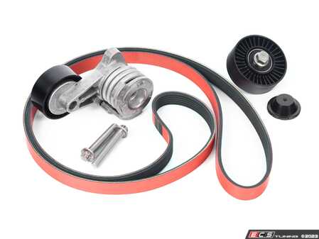 ES#4636401 - 11287530314KBKT - Performance Accessory Belt Kit - Kevlar Reinforced - Utilizes high quality components and our performance Kevlar reinforced belt - Assembled By ECS - BMW
