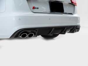 ES#4723607 - 049257LA01 - Audi C7.5 S6 Carbon Fiber Rear Diffuser - Hand-laid carbon fiber to upgrade your exterior styling! - ECS - Audi
