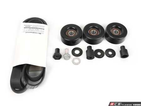 ES#4726419 - 99610215166KT4 - Serpentine Belt Kit - Featuring Hamburg Technic Belt Kit. Includes all hardware & Genuine Porsche Belt! - Hamburg Tech - Porsche