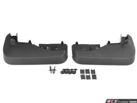 ES#3641333 - 4KE075111 - Front Splash Guard Set  - Protect your car from road debris - Genuine Volkswagen Audi - Audi