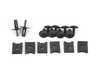 ES#3641333 - 4KE075111 - Front Splash Guard Set  - Protect your car from road debris - Genuine Volkswagen Audi - Audi